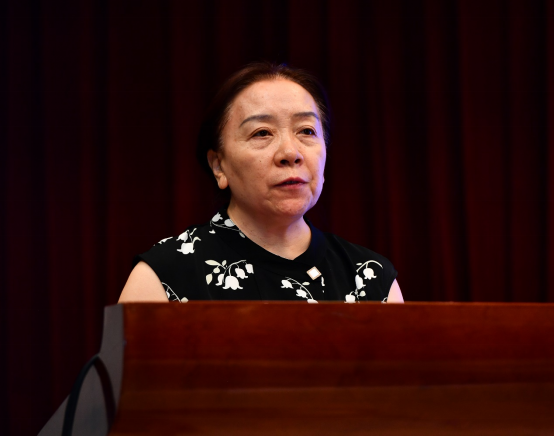 山西省科协党组成员、副主席谭丽红致辞